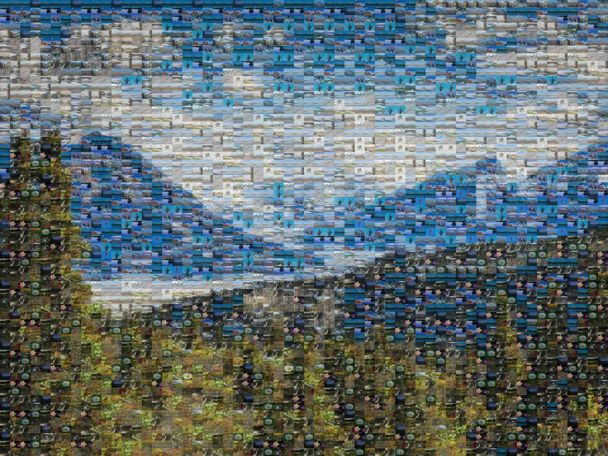Aameeq High Fidelity Photography Mosaic