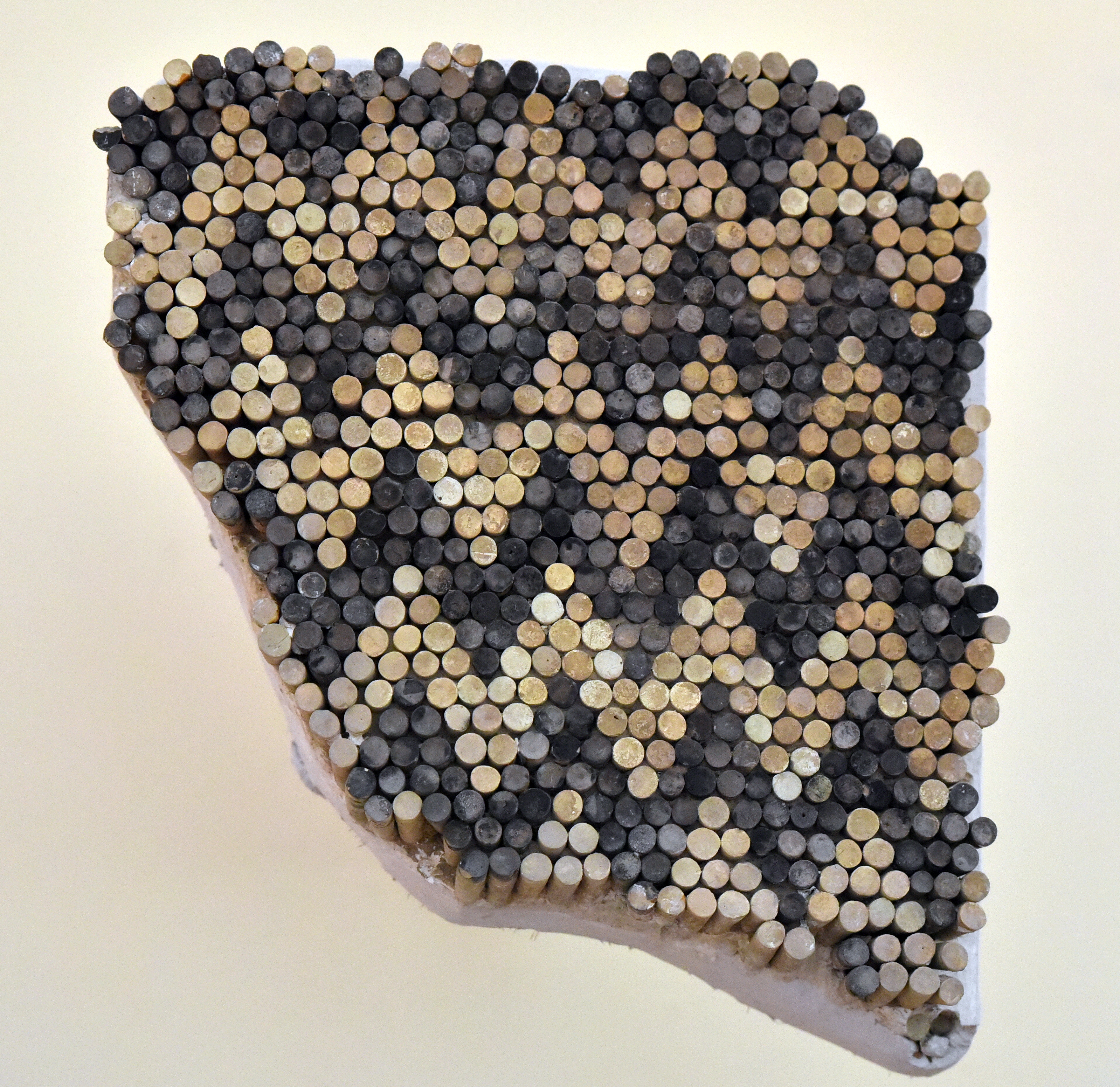 Sumerian Stone Cone Mosaic Wall Detail from Uruk