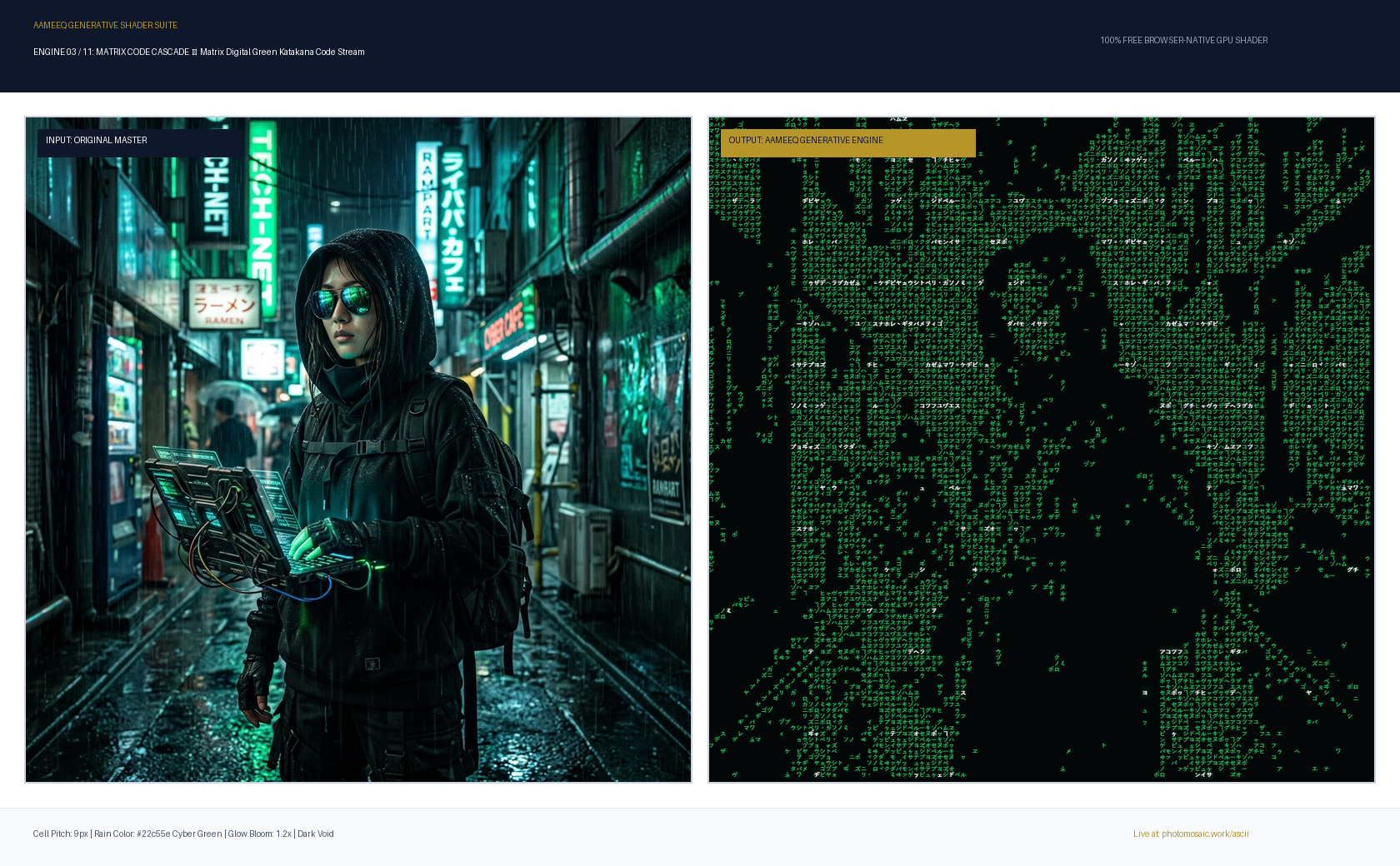 Matrix Digital Code Rain